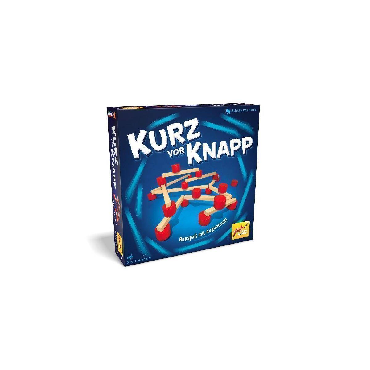 ZOC05150 - Kurz vor knapp, Brettspiel, für 2-4 Spieler, ab 8 Jahren (DE-Ausgabe)