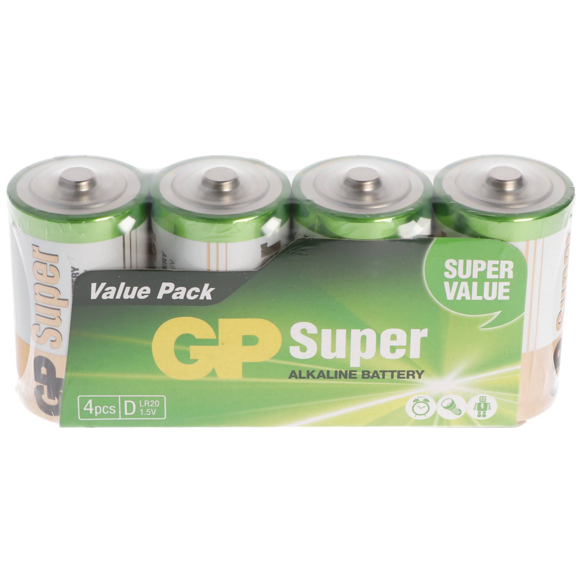 C Baby Batterie GP Alkaline Super 1,5V 4 Stück