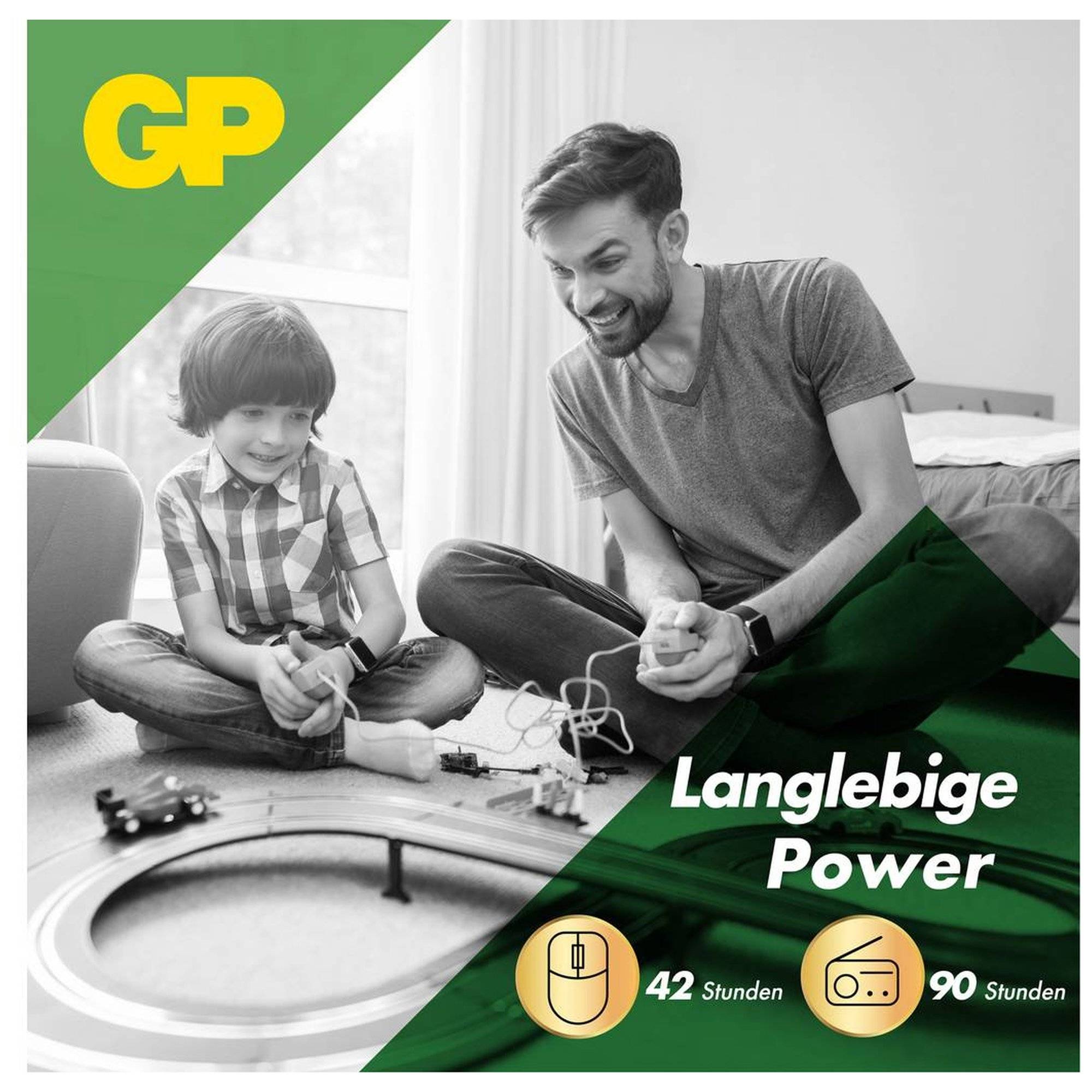 AA Mignon Batterie GP Alkaline Super 1,5V 40 Stück