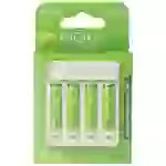 USB-Modell Ladegerät GP E411 inkl. 4x ReCyko 1,2V AAA Micro 850 mAh Akkus USB-Modell Ladegerät GP E411 inkl. 4x ReCyko 1,2V AAA Micro 850 mAh Akkus
