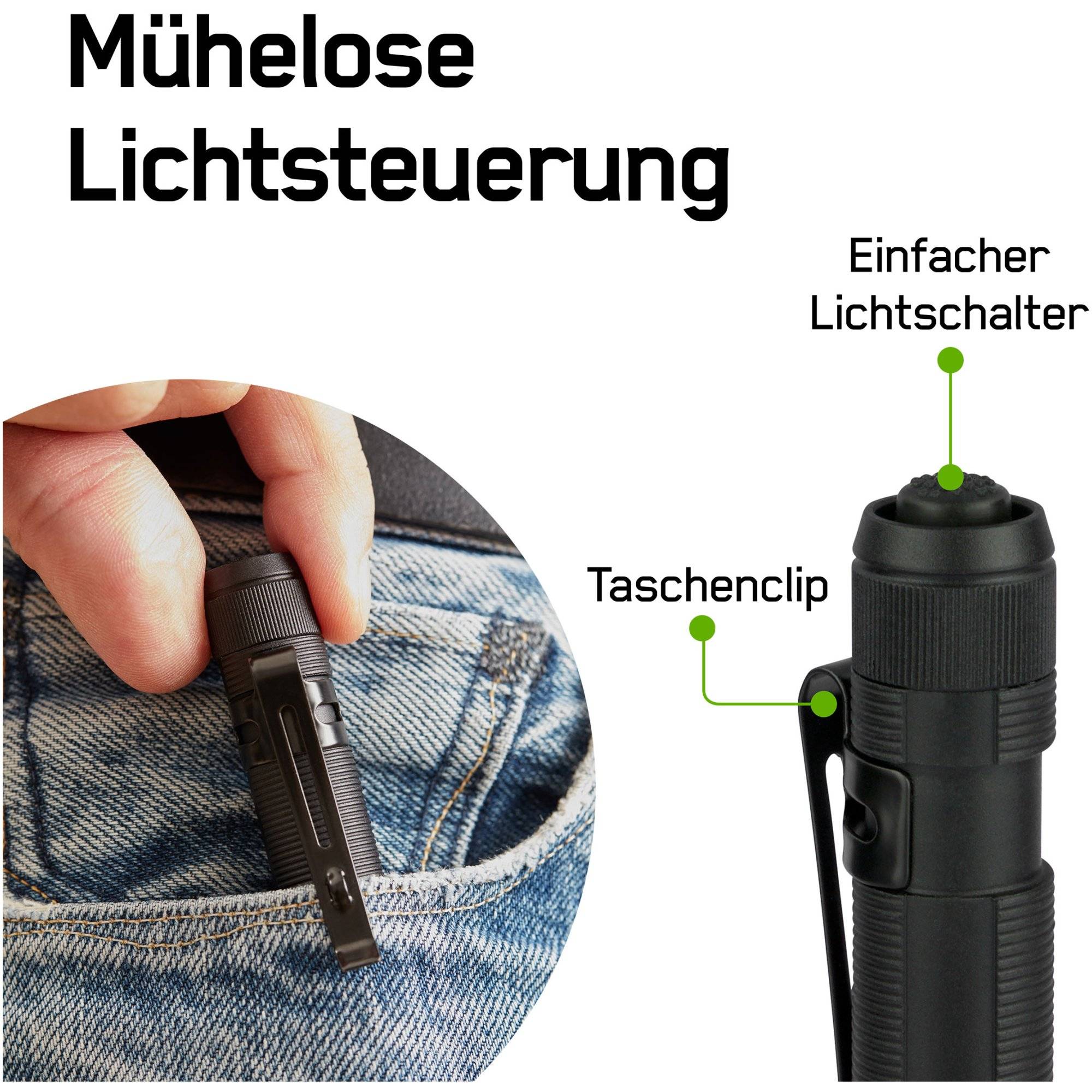 Taschenlampe GP CP21 20lumen inkl. 1x AAA 1,5V Batterie