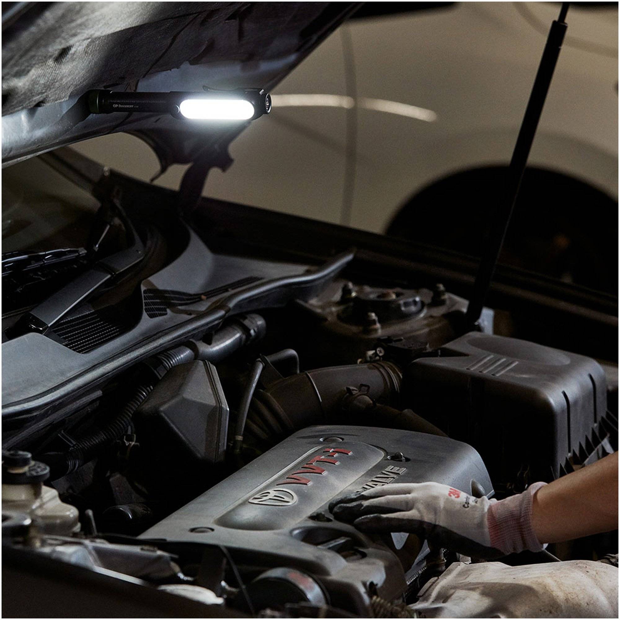 Taschenlampe C34 mi hellen 550 Lumen inklusive 3x AA Mignon 1,5V Batterie