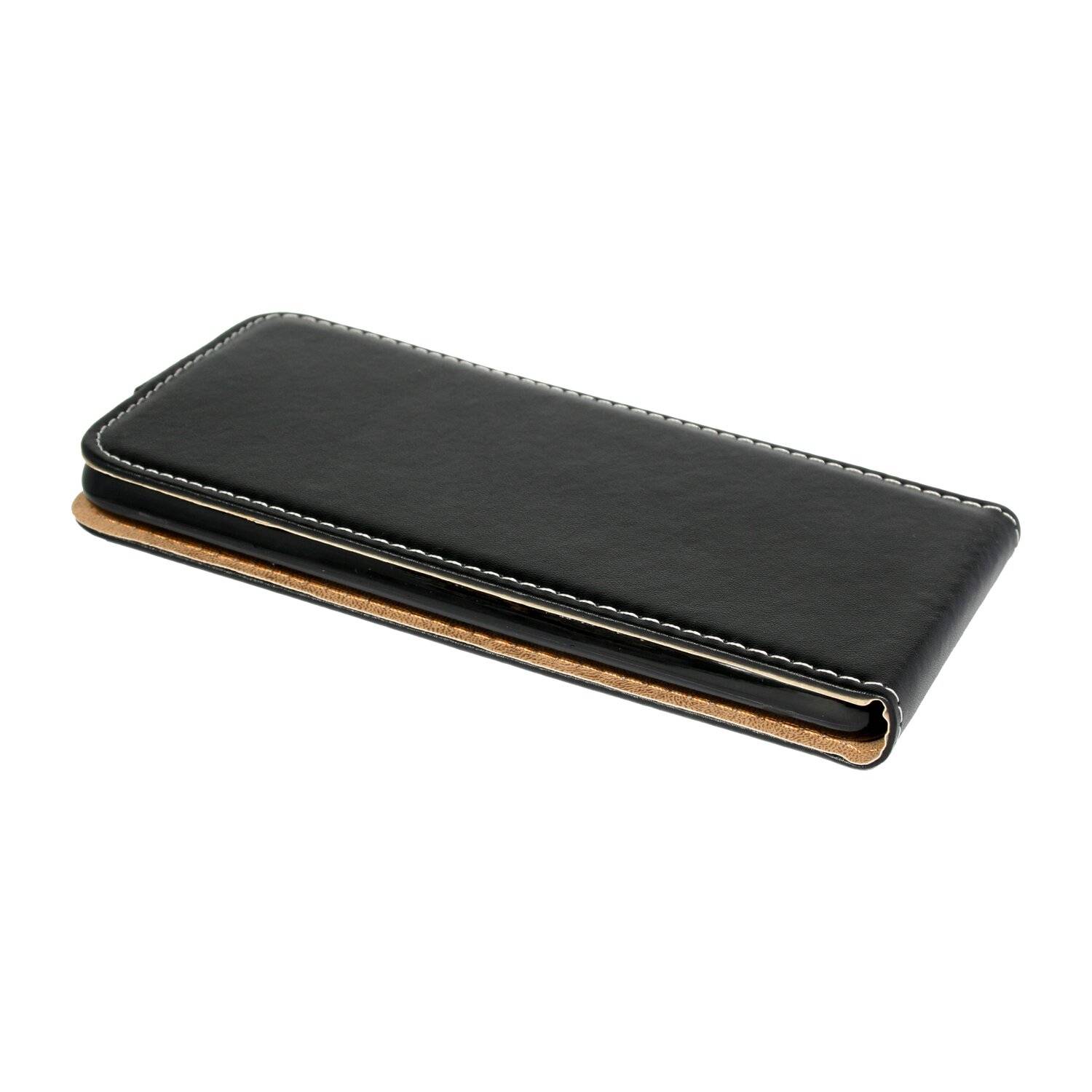 Flip Case für SAMSUNG GALAXY A22 5G (A226B) Handy Tasche vertikal aufklappbar Schutzhülle Klapp Hülle Schwarz