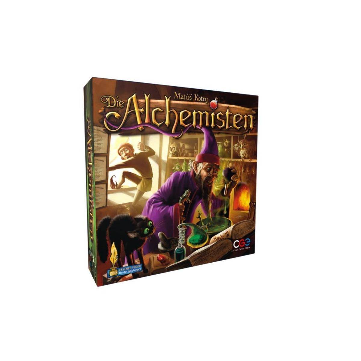 CGE070139 - Die Alchemisten, Brettspiel, 2-4 Spieler, ab 14 Jahren (DE-Ausgabe)