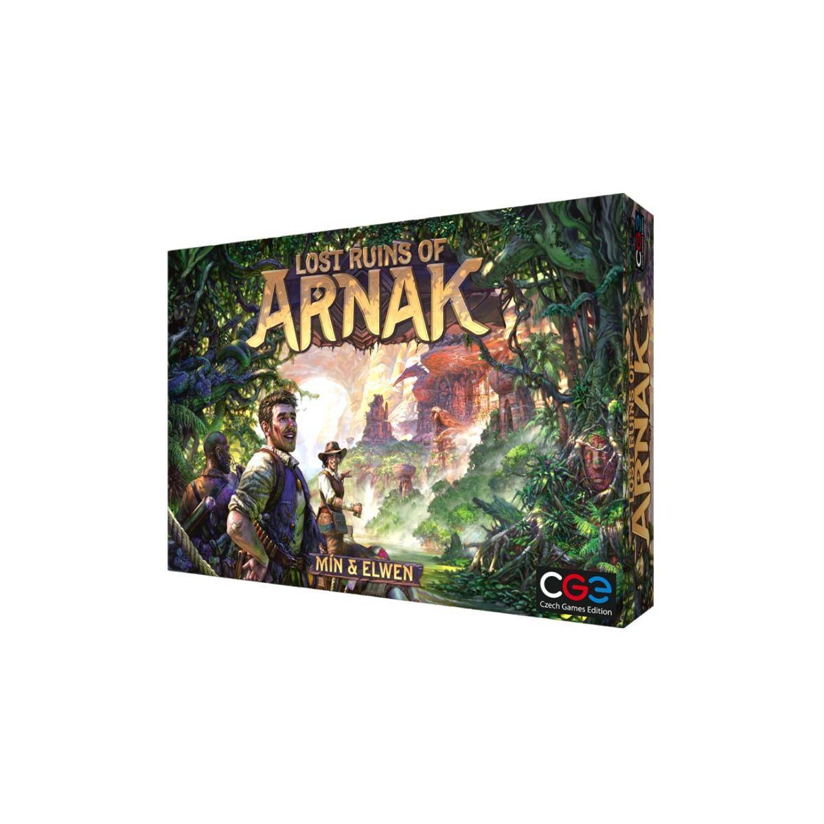 CZ115 - Die Verlorenen Ruinen von Arnak, Brettspiel, 1-4 Spieler, ab 12 Jahren (DE-Ausgabe)