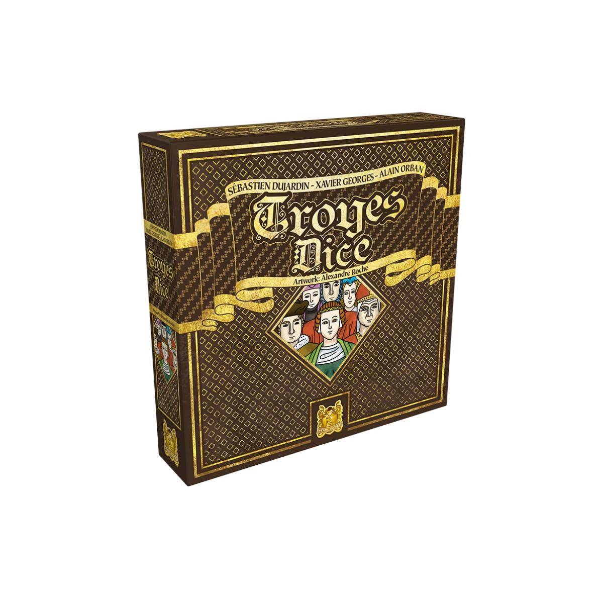 PEAD0009 - Troyes Dice, Würfelspiel, 1-10 Spieler, ab 12 Jahren (DE-Ausgabe)