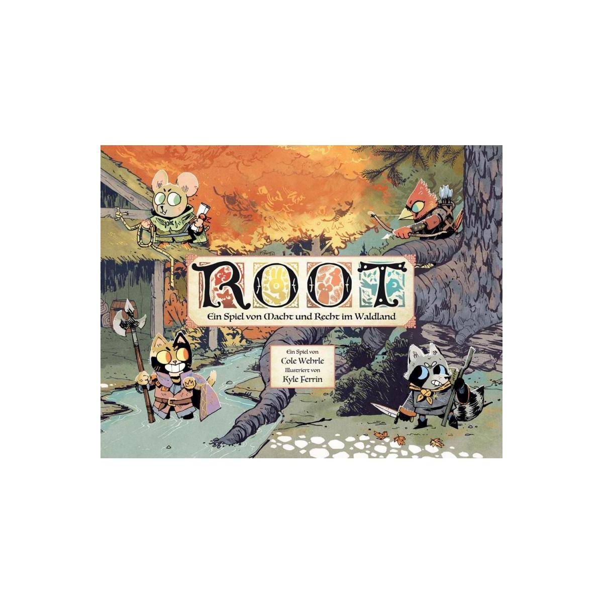 SPWD0002 - Root, Brettspiel, 2-4 Spieler, ab 10 Jahren (DE-Ausgabe)