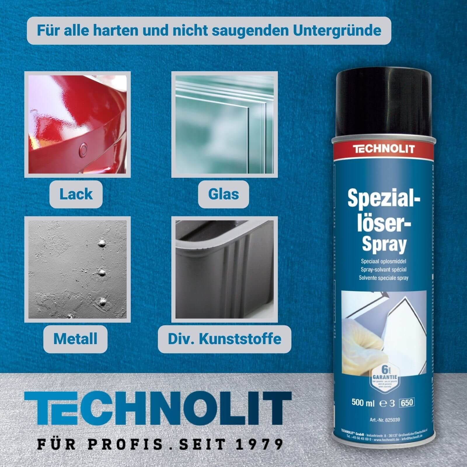 TECHNOLIT Speziallöser-Spray 500 ml