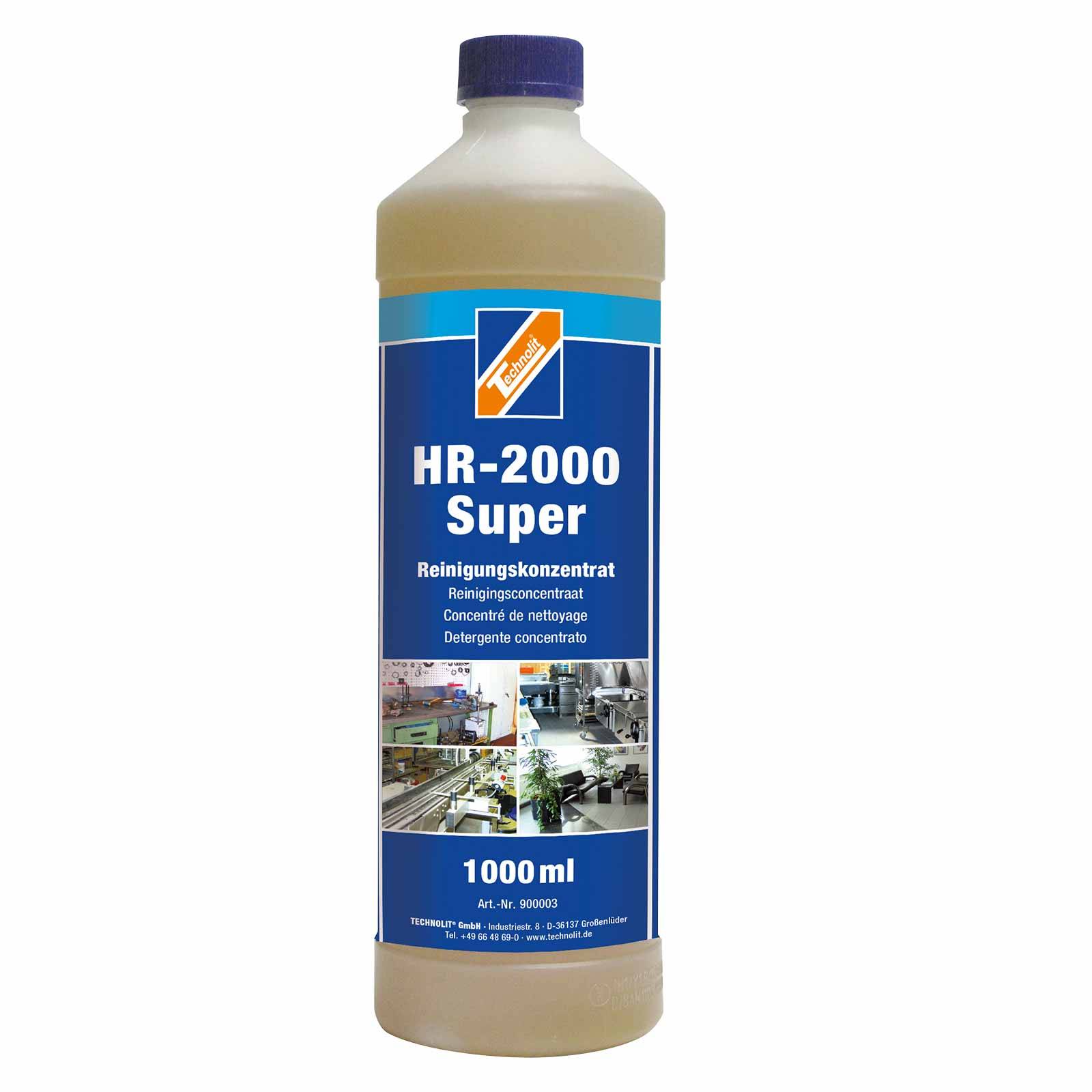TECHNOLIT Reinigungskonzentrat HR-2000 Super - Inhalt:1 Liter