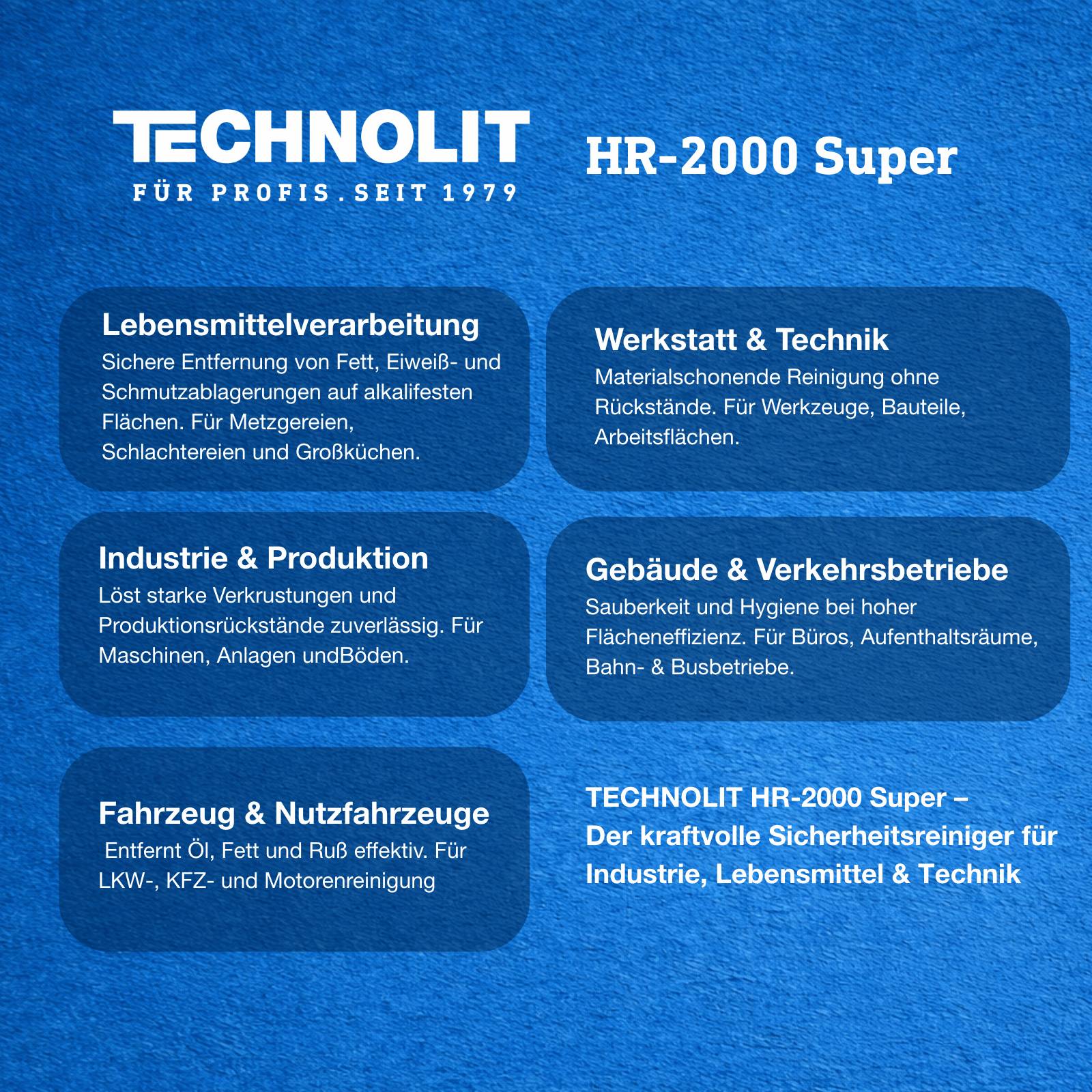 Technolit-Anzeige präsentiert den 