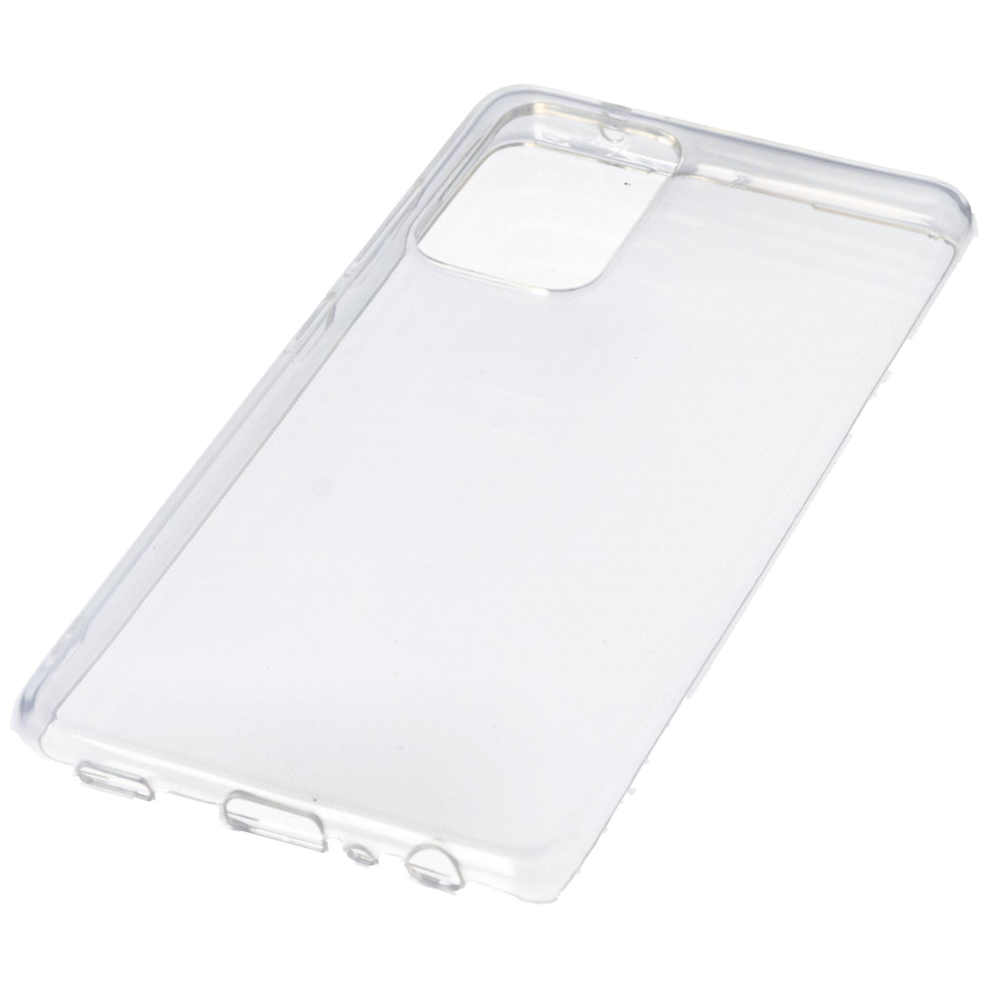 Hülle passend für Samsung Galaxy A52 - transparente Schutzhülle, Anti-Gelb Luftkissen Fallschutz Silikon Handyhülle robu