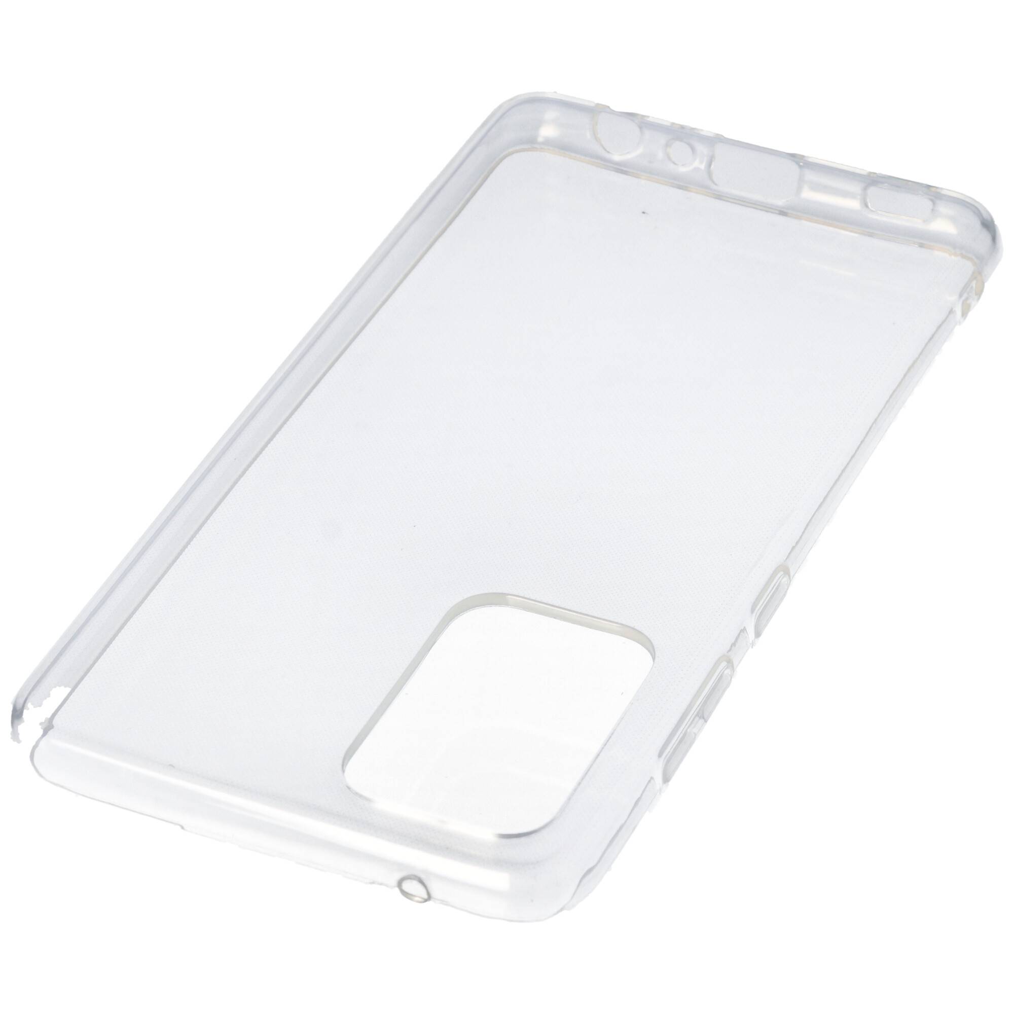 Hülle passend für Samsung Galaxy A52 - transparente Schutzhülle, Anti-Gelb Luftkissen Fallschutz Silikon Handyhülle robu