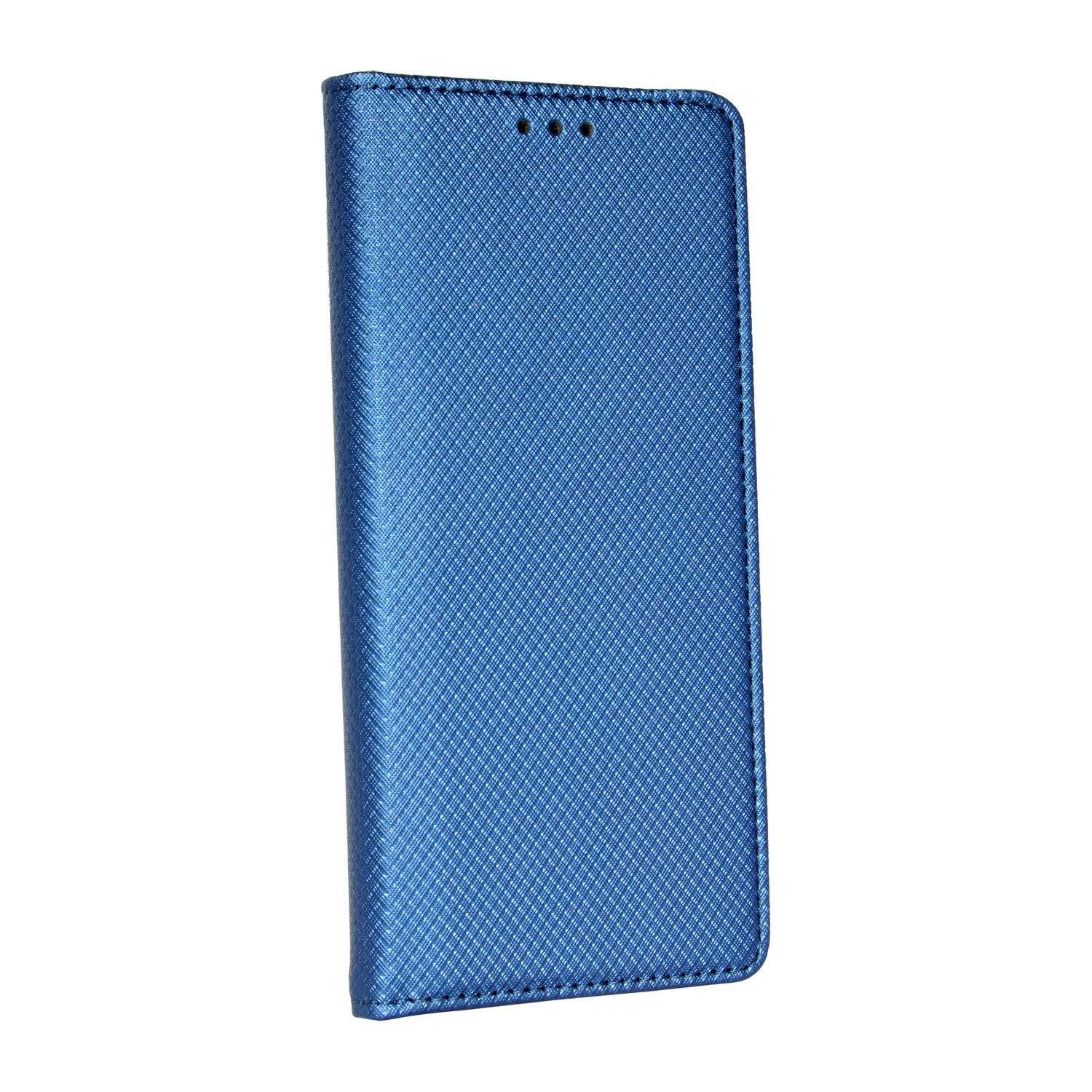 Elegante Buch-Tasche Hülle Smart Magnet kompatibel mit Sony Xperia 1 III Leder Optik Wallet Book-Style Cover Schale Blau