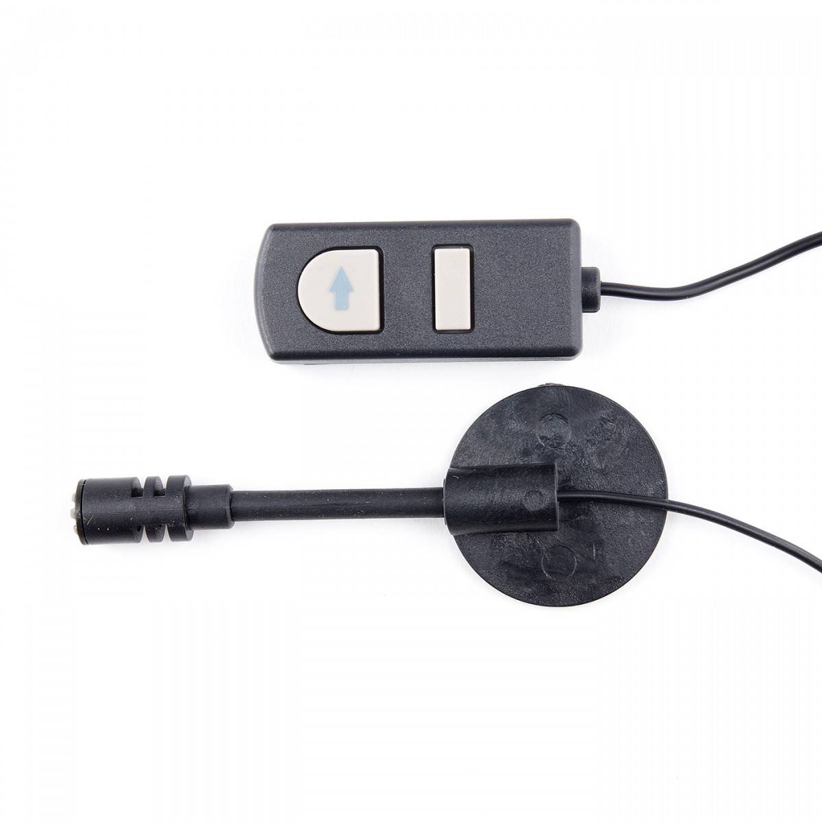 SEPURA Freisprech-Set, Schwanenhals-Mikrofon mit 2-Tasten-PTT, ca. 2,6m Kabel, für Sepura SCC/HBC/AIU 300-00079