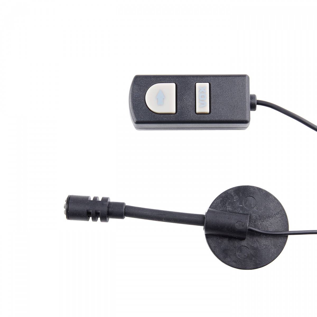 SEPURA Freisprech-Set, Schwanenhals-Mikrofon mit 2-Tasten-PTT, ca. 2,6m Kabel, für Sepura AIU Klinke 300-00085