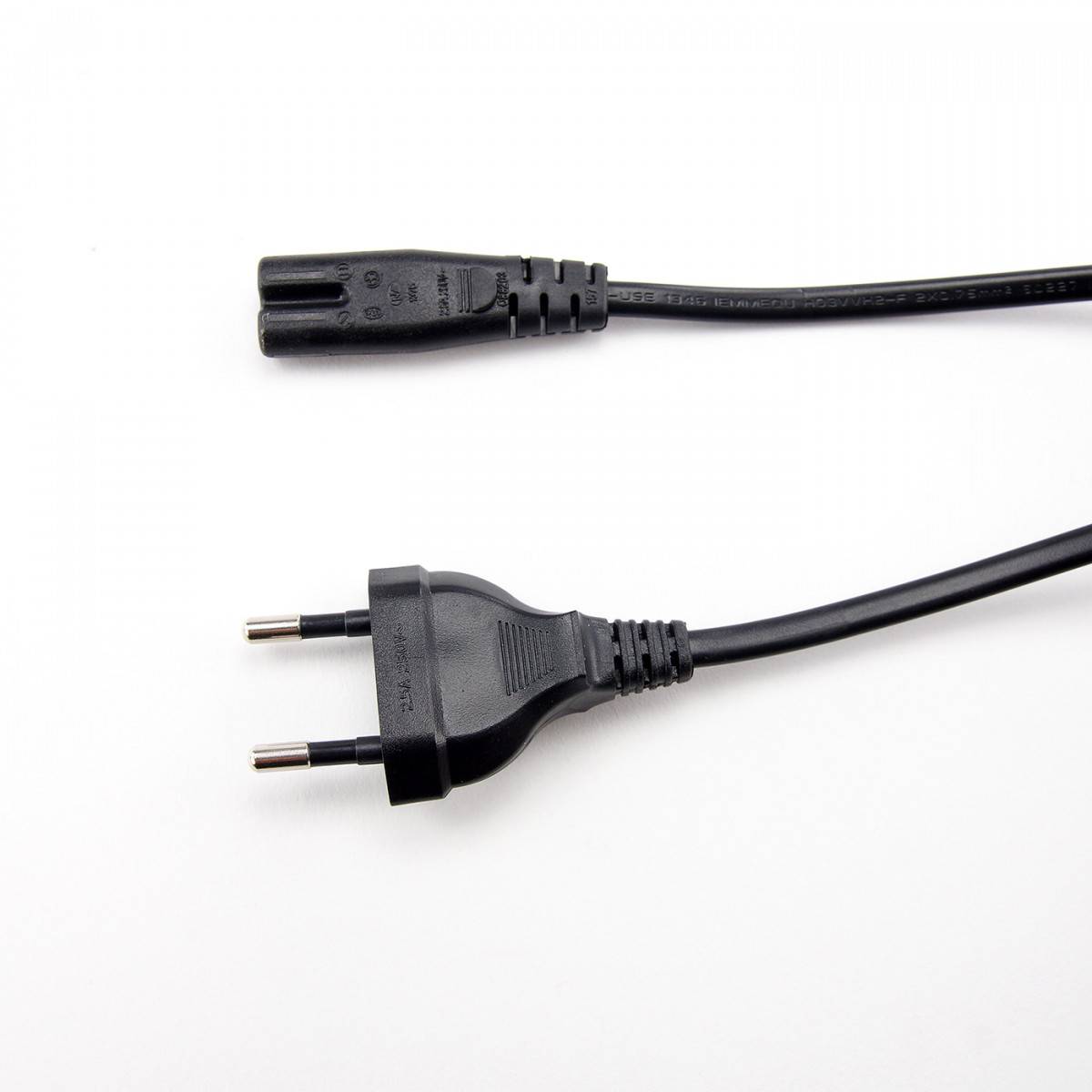 SEPURA 230V-Netzkabel einzeln, Eurostecker, 2m ohne Anschluss ans Gerät z.B. für Sepura Ladegeräte 300-00241