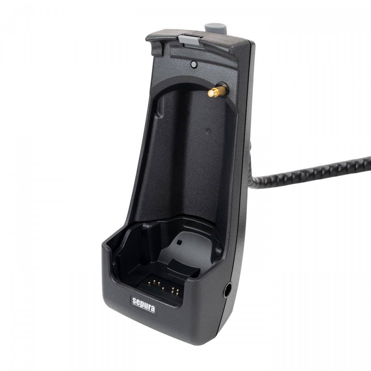 SEPURA Car-Kit Power+RF+EIU, Kfz-Ladehalterung aktiv 12V für SC20, PEI, OHNE Audiozubehör 300-01976 300-01976