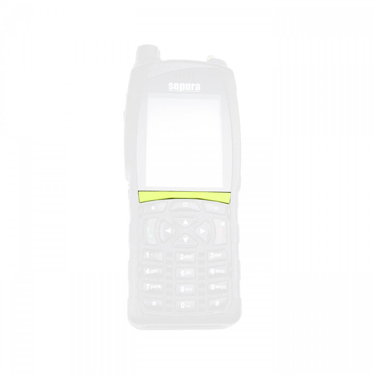 SEPURA Tastaturinlet-Leiste, einzeln, gelb, für SC20 700-00030 EINZELN