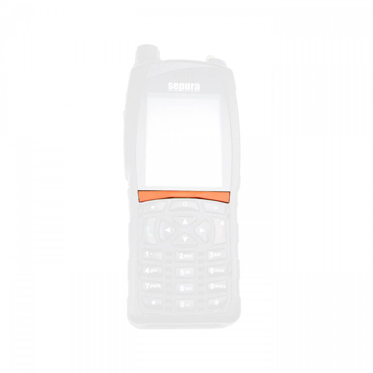 SEPURA Tastaturinlet-Leiste, einzeln, orange, für SC20 700-00031 EINZELN