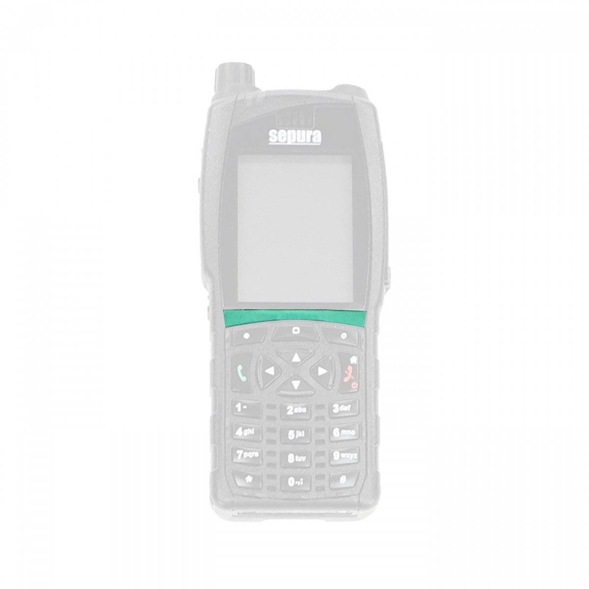 SEPURA Tastaturinlet-Leiste, einzeln, grün, für SC20 700-00032 EINZELN