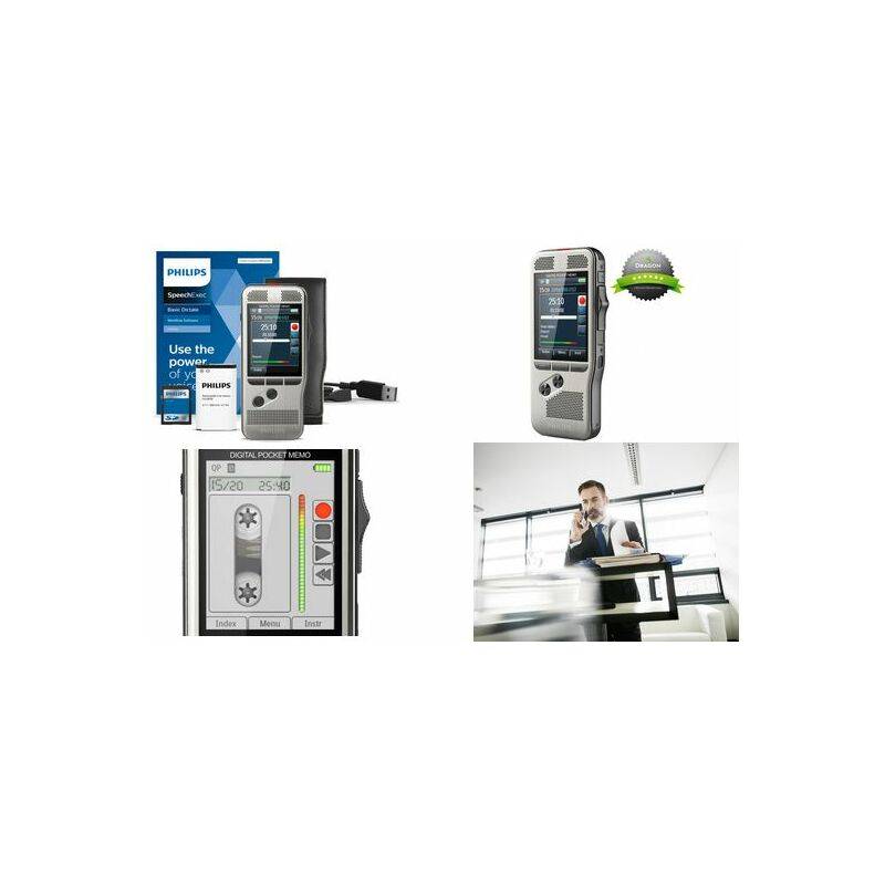 PHILIPS Diktiergerät Digital Pocket Memo DPM7000