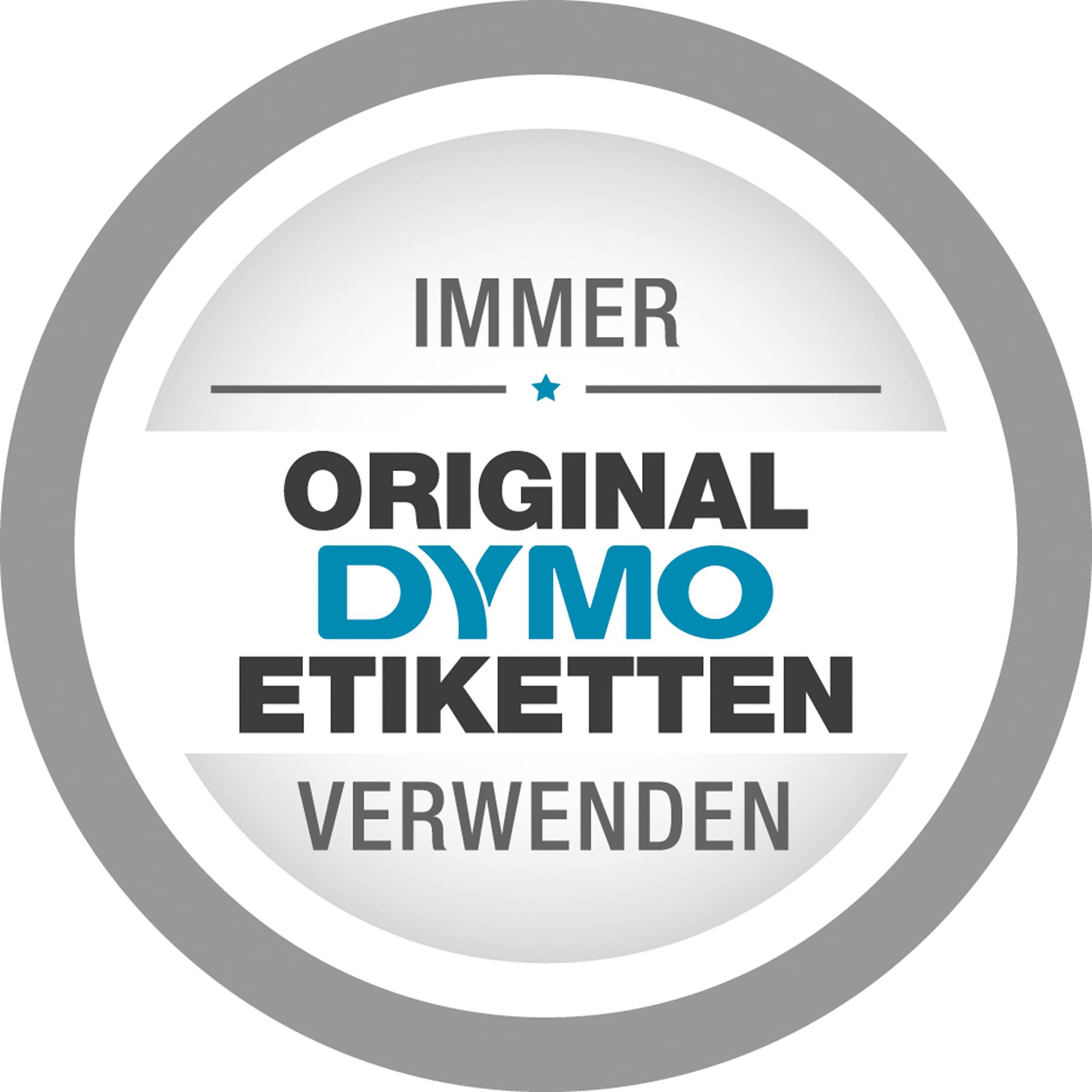 DYMO Schriftbandkassette D1 S0720890 19mmx7m sw auf gr