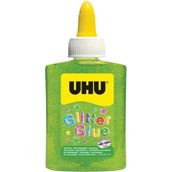 Glitzerkleber 90g grün