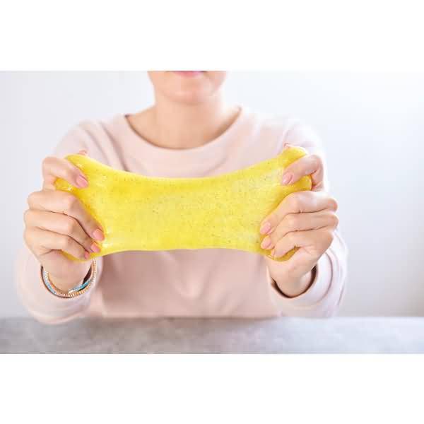 Glitzerkleber 90g gelb