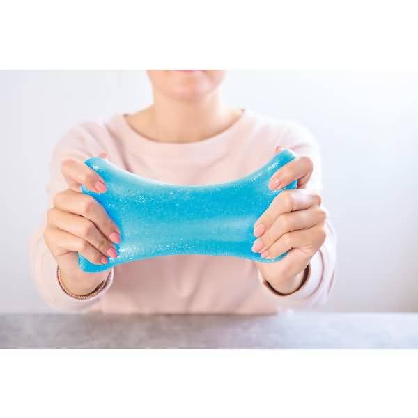 Glitzerkleber 90g blau