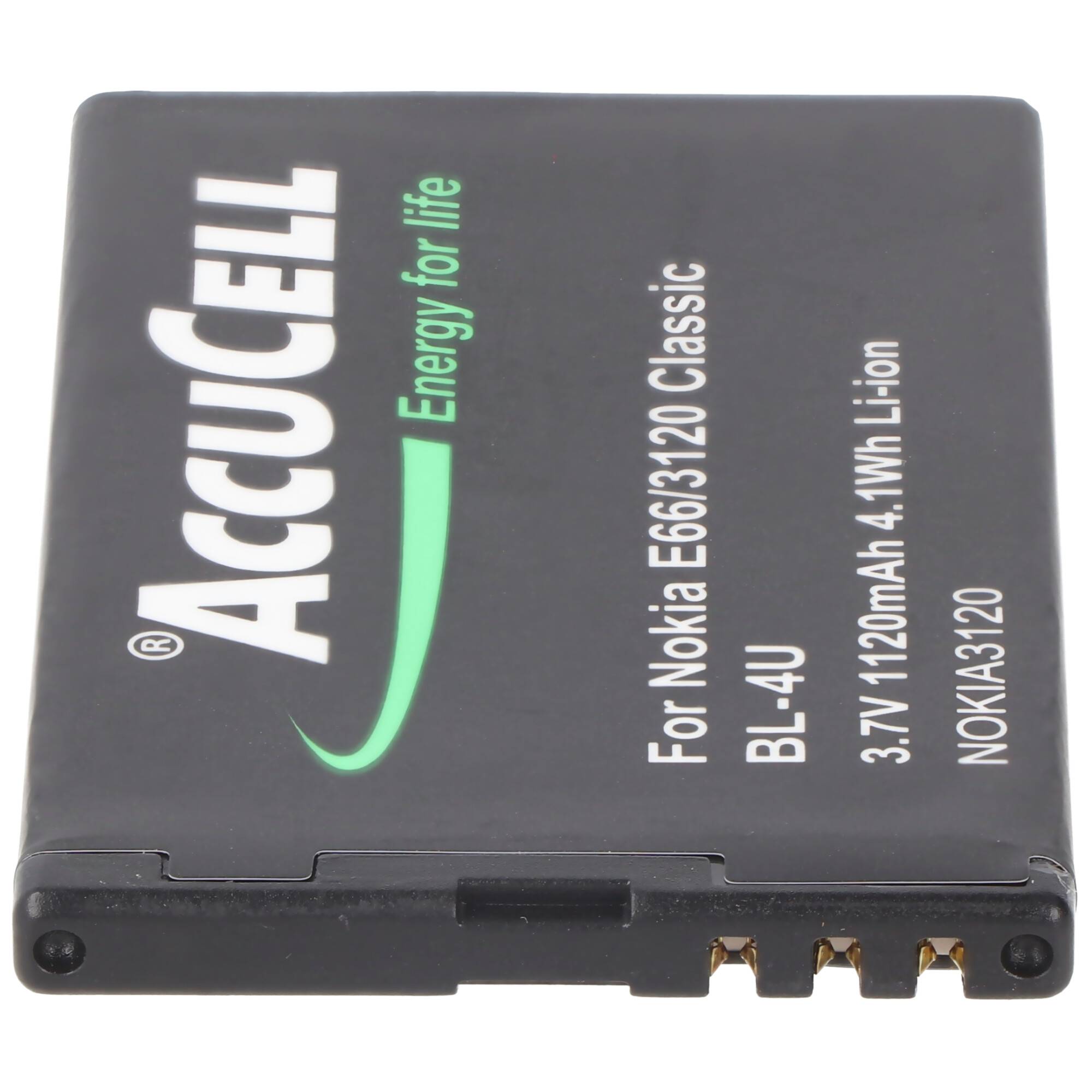 AccuCell Akku passend für Nokia E66