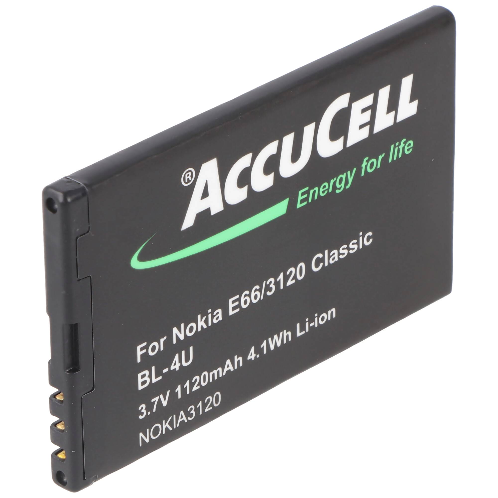 AccuCell Akku passend für Nokia E66