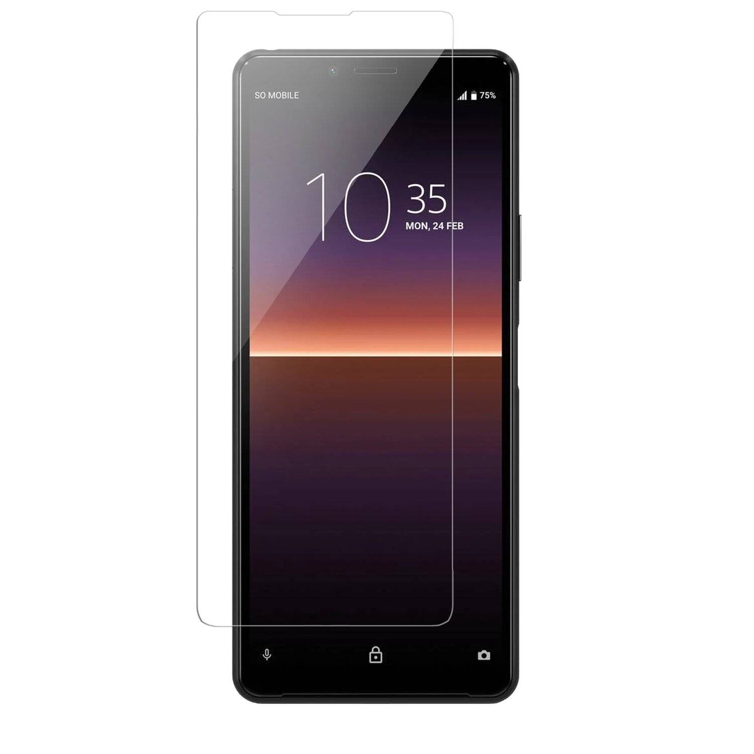cofi1453® Schutzglas 9H kompatibel mit Sony Xperia 10 III Displayschutzfolie Schutzfolie Passgenau Glas
