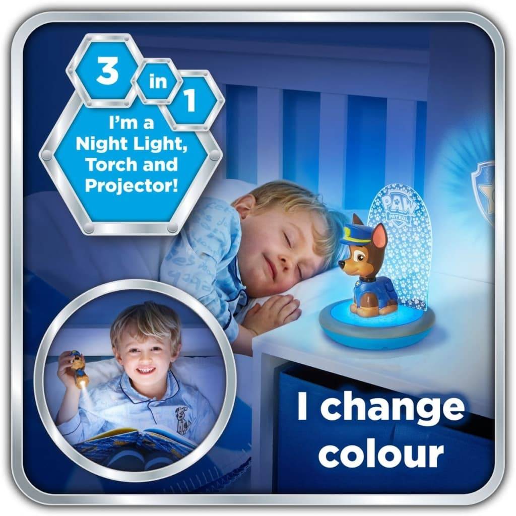 Paw Patrol Nachtlicht Chase 11 x 10 x 13 cm WORL268009