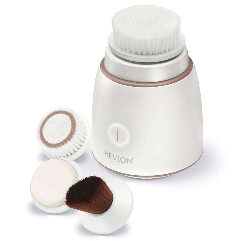 Revlon Ultraschall-Gesichtsbürsten-Set Weiß RVSP3538E