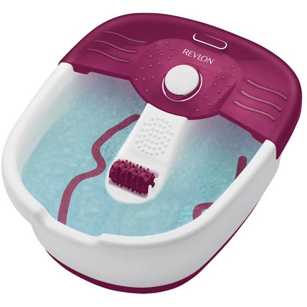 Revlon Fußbad mit Pediküre-Set PediPrep Weiß und Pink RVFB7021PE