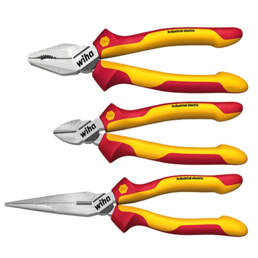 Wiha Dreiteiliges Elektrozangen-Set Z 99 0 0 001 09 Industrial