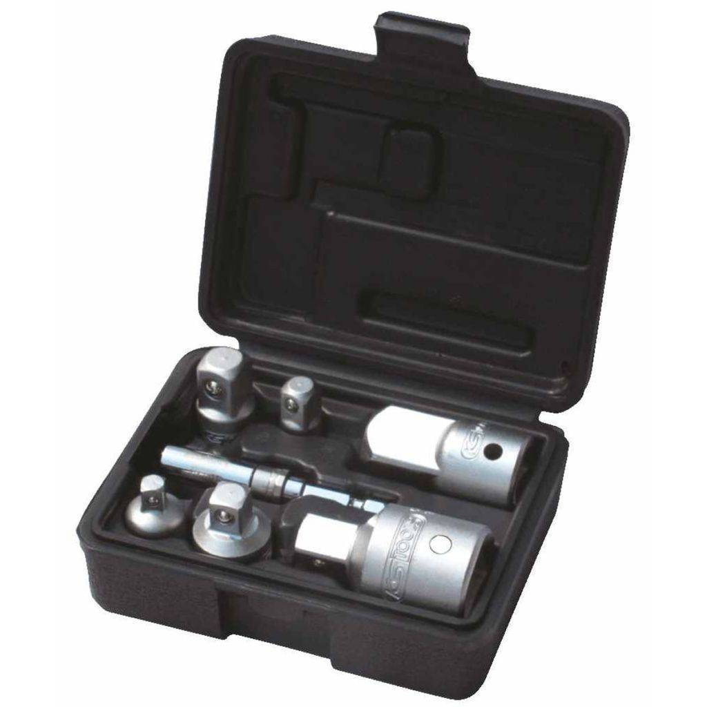 KS Tools 7-tlg. Kraft-Adapter Aufsatz Set für Nüsse und Ratschen 917.0707