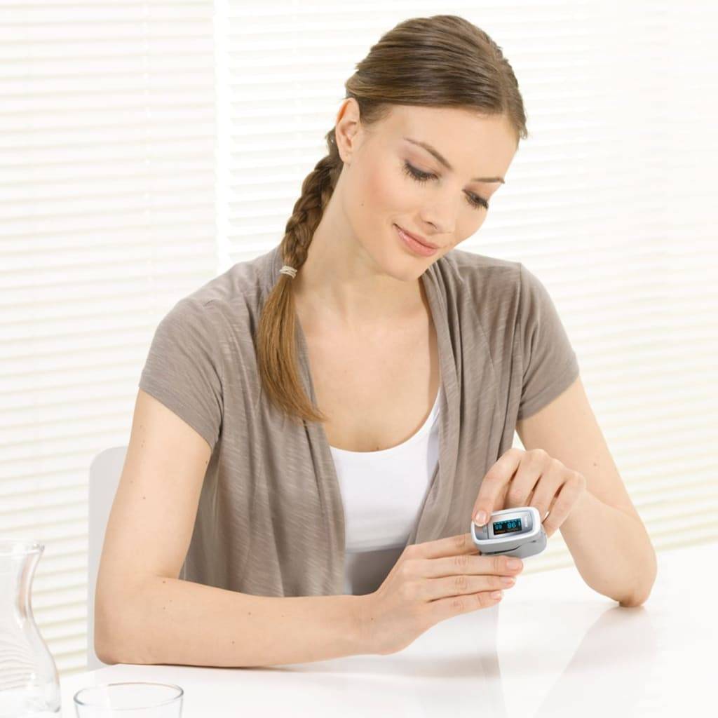 Beurer Pulsoximeter PO30 Silbern 454.30