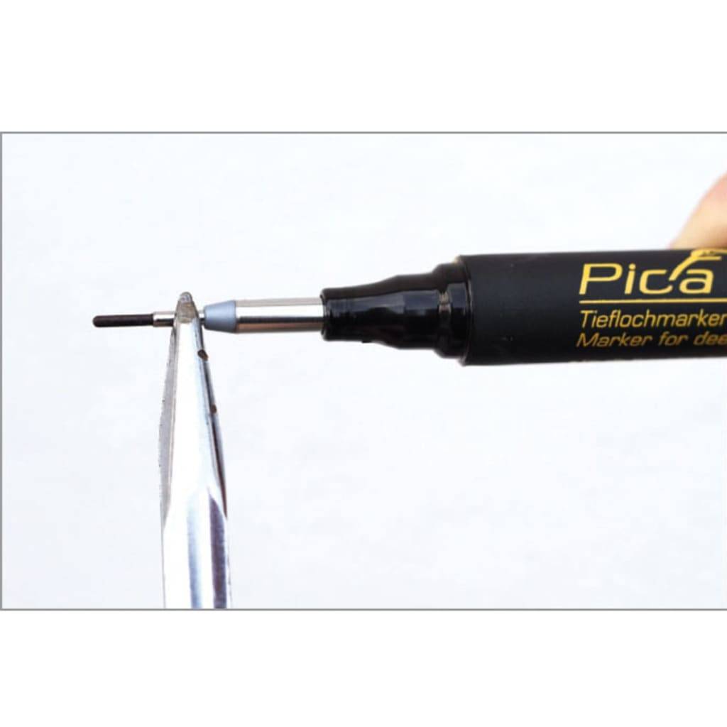 Pica Ink Tieflochmarker Schwarz