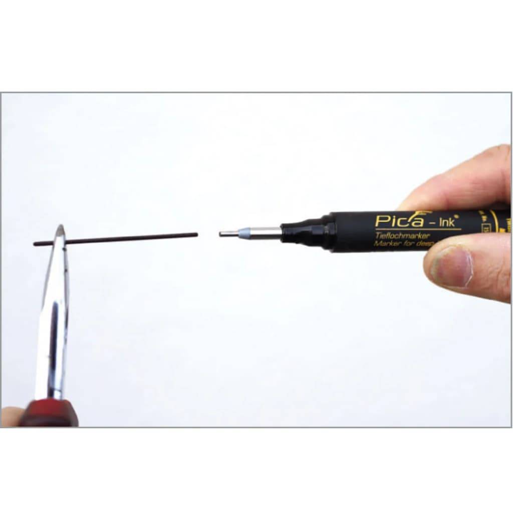 Pica Ink Tieflochmarker Schwarz