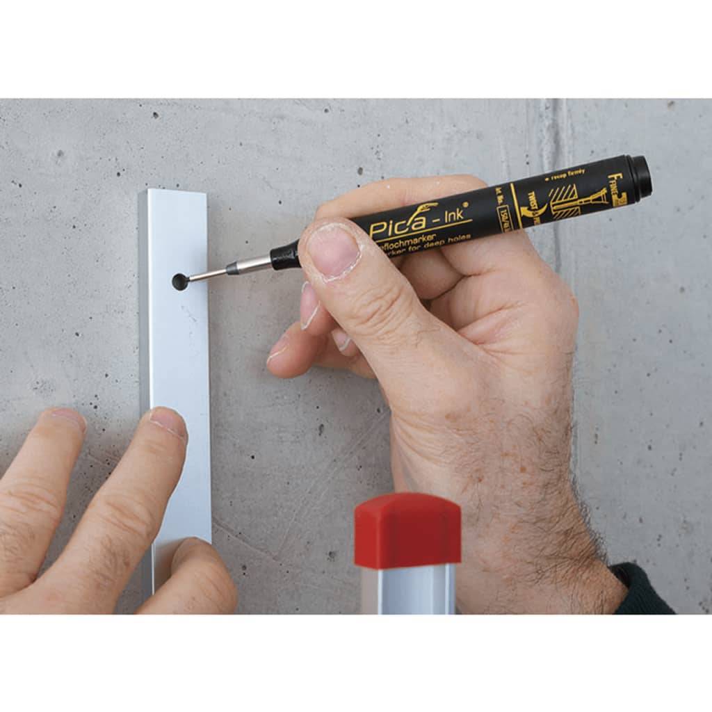 Pica Ink Tieflochmarker Schwarz