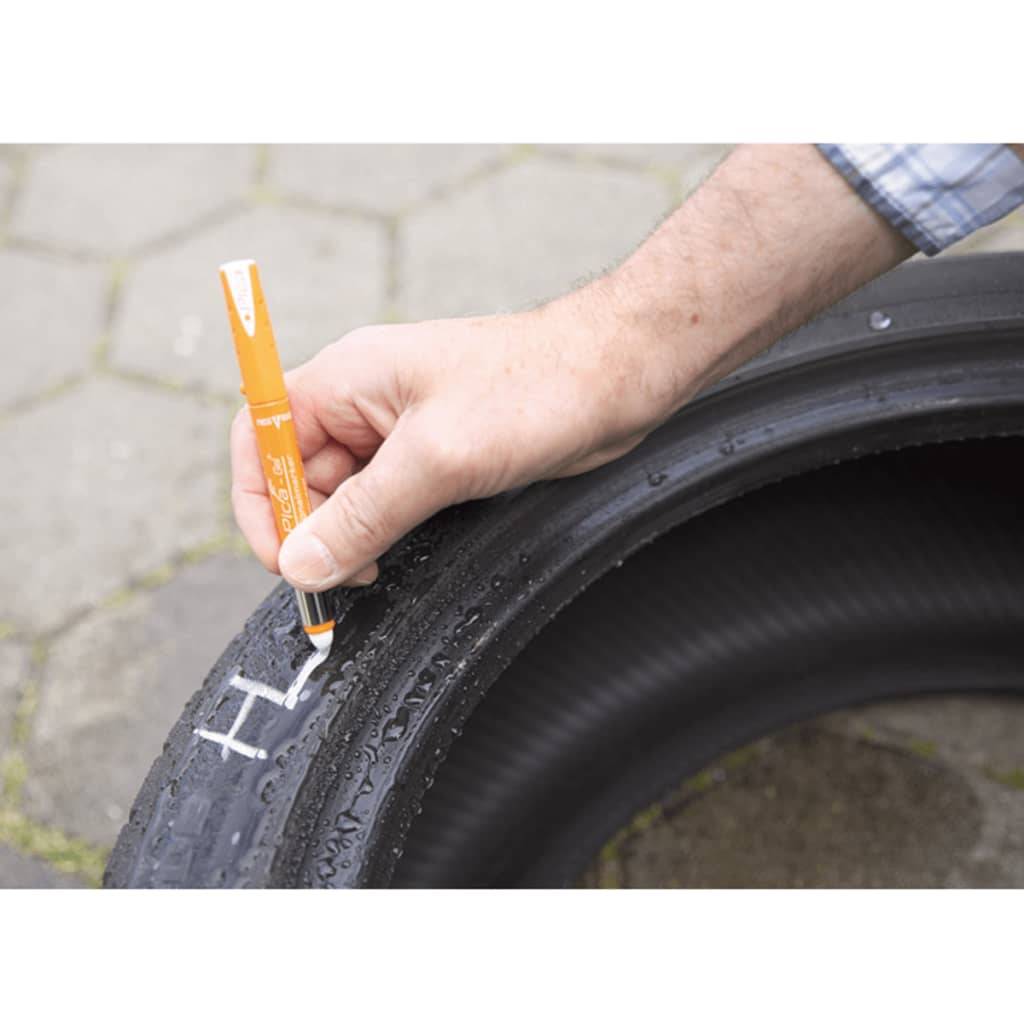 Pica Gel Signalmarker Weiß