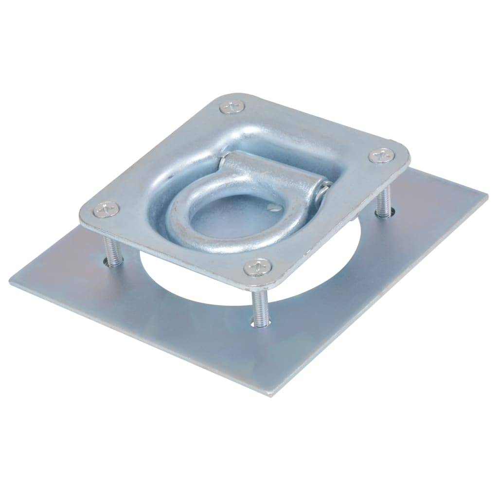 vidaXL Zurrösen für Anhänger 8 Stk. Verzinkter Stahl 2000 kg