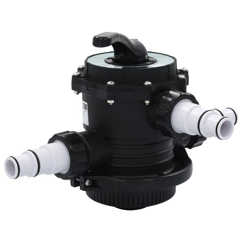 vidaXL Mehrwegeventil für Sandfilter ABS 1,5 " 6-Wege