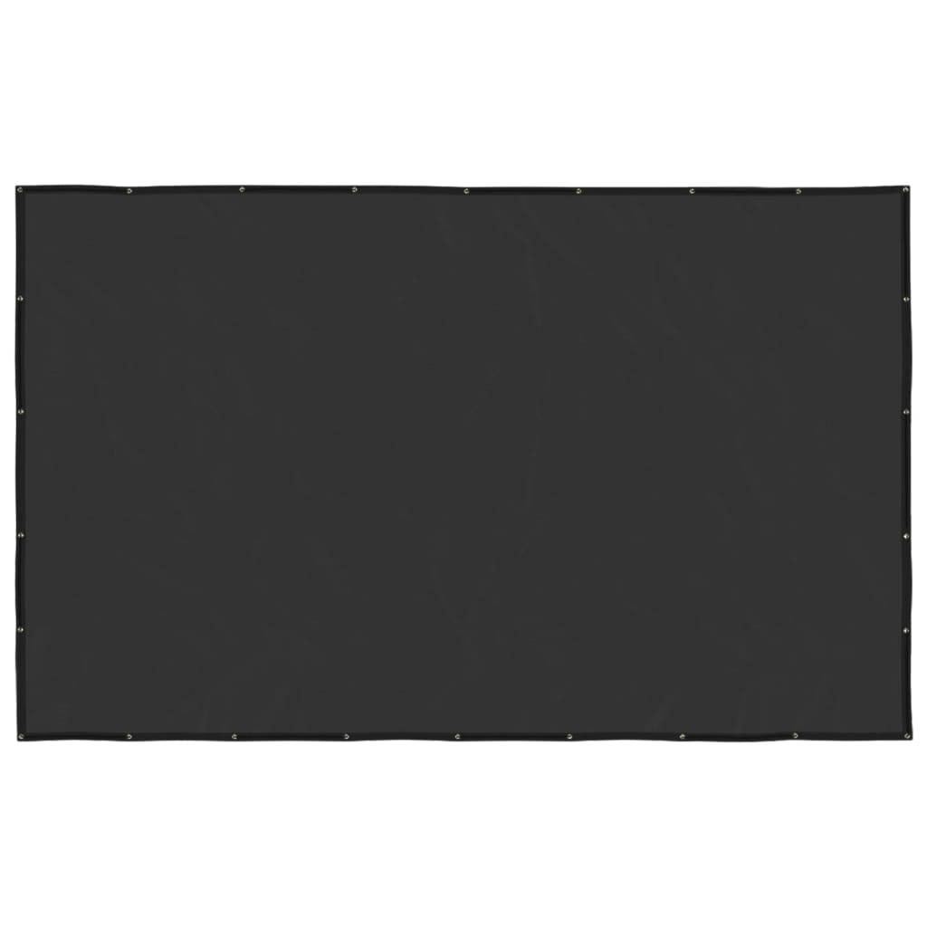 vidaXL Anhängernetz HDPE 2,5x4 m Schwarz