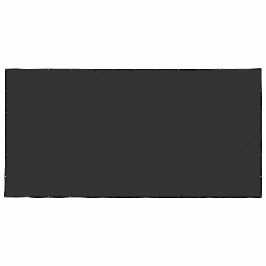 vidaXL Containernetz HDPE 3 x 6 m Schwarz