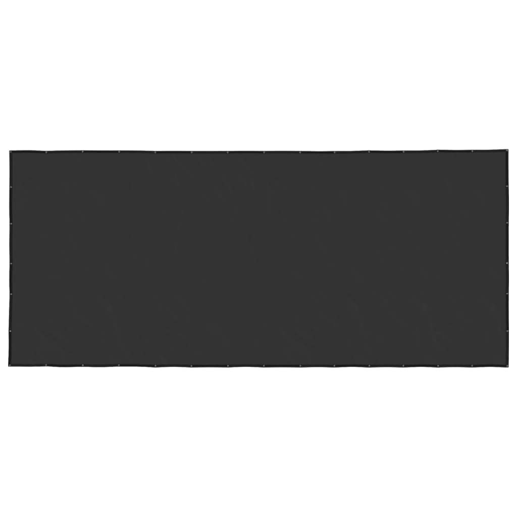 vidaXL Containernetz HDPE 3 x 7 m Schwarz