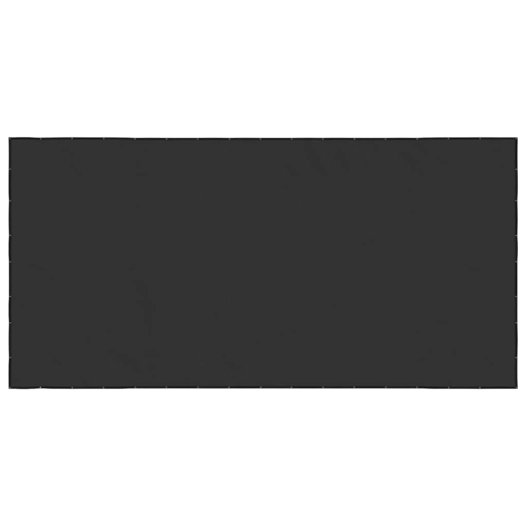 vidaXL Containernetz HDPE 4 x 8 m Schwarz