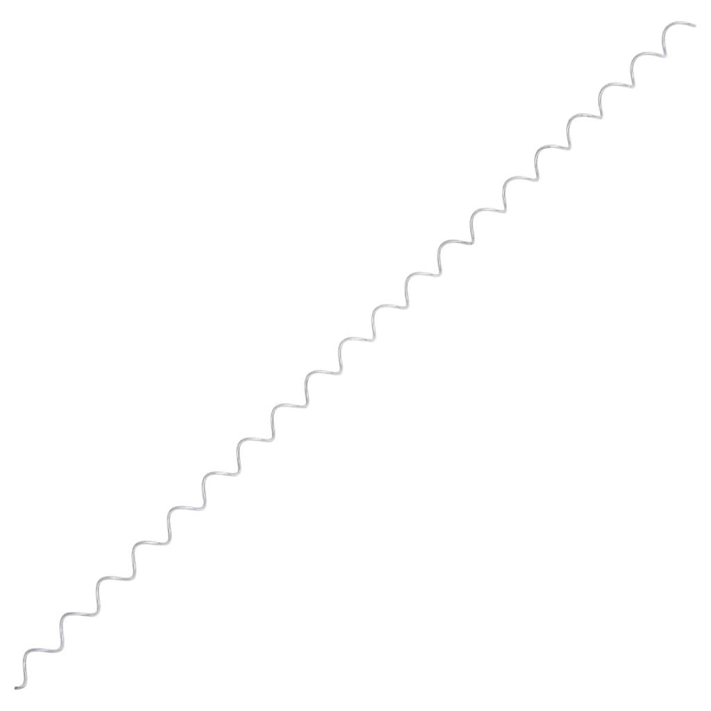 vidaXL Gabionen-Spiralen 24 Stk. Verzinkter Stahl 100 cm