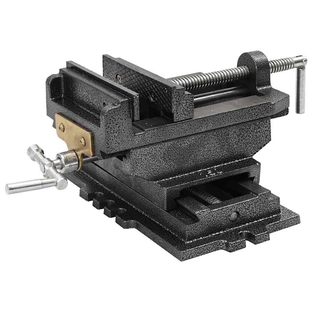 vidaXL Schraubstock Kreuztisch Handbetrieben 150 mm